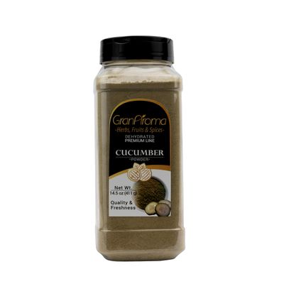 GranAroma Cucumber Powder, Nutrient Rich, Pasta and Soup (14.5 Ounce)