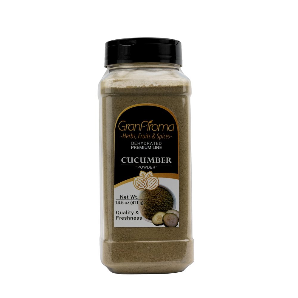 GranAroma Cucumber Powder, Nutrient Rich, Pasta and Soup (14.5 Ounce)
