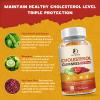 (2 Pack) Cholesterol Supplements Gummies for Cholesterol Healthy, Plant Sterols & Stanols, Red Yeast Rice, Citrus Bergamot Complex for Cholesterol, Maintain Healthy Cholesterol Levels - 60 Day Supply view 2