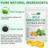 MXCZBSM Oregano Oil Capsules, 2 in 1 Oil of Oregano with Black Seed Oil, Oregano Oil Supplement Capsules, Organic Oil of Oregano Extract, Non-GMO, Gluten Free view 3
