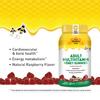 Country Life Adult Multivitamin Honey Gummies  Bone, Heart & Energy Support  Non-GMO, Certified Gluten Free, Vegetarian  Naturally Sweetened  60 Gummies view 4