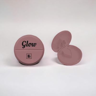 Glow Compact Pill Cutter, Pink