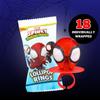 Spidey and His Amazing Friends Birthday Party Favor, Individually Wrapped Lollipop Rings, Ghost-Spider, and Miles Morales Decorated Suckers, Box of 18 view 4
