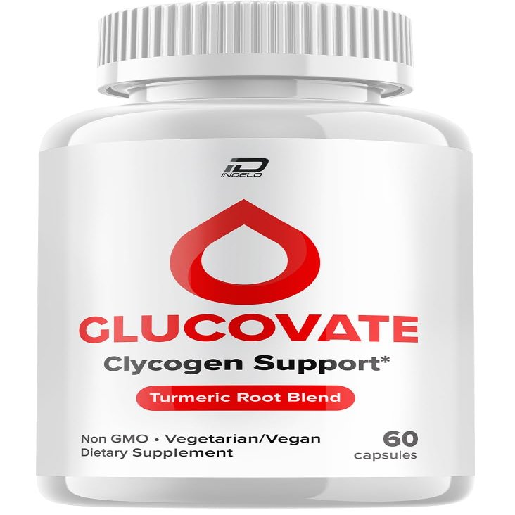 Glucovate Capsules, Glucovate Advanced Supplement, All Natural Formula to Maintain Healthy Levels, Maximum Strength Daily Formula, Glucovate Capsules Reviews (1 Pack - 60 Capsules)