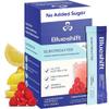 Blueshift Electrolytes - Natural Electrolytes Powder Packets, Organic Hydration Packets, Electrolyte Drink Mix Sticks with No Sugar, Single Serve Pack - Lemon Raspberry Flavor, Powder Sticks (10 Pack) view 1