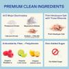 Blueshift Electrolytes - Natural Electrolytes Powder Packets, Organic Hydration Packets, Electrolyte Drink Mix Sticks with No Sugar, Single Serve Pack - Lemon Raspberry Flavor, Powder Sticks (10 Pack) view 4