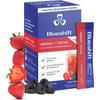 Blueshift Energy + Focus - Less-Sweet Super Clean Plant-Based Energy Drink for Adults, with Guarana, Green Tea, Rhodiola, Caffeine, B Vitamins for Clarity & Focus, No Sugar - Powder Sticks (10 Pack) view 1