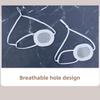2 Pack Aluminum Eye Shield Convex Patch Clear Eye Patch with Head Strap Ventilated Eye Coverings Breathable Eye Injury Shield Protections for The Treatment of Traumatic Eye Injury Outside view 2