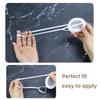2 Pack Aluminum Eye Shield Convex Patch Clear Eye Patch with Head Strap Ventilated Eye Coverings Breathable Eye Injury Shield Protections for The Treatment of Traumatic Eye Injury Outside view 3