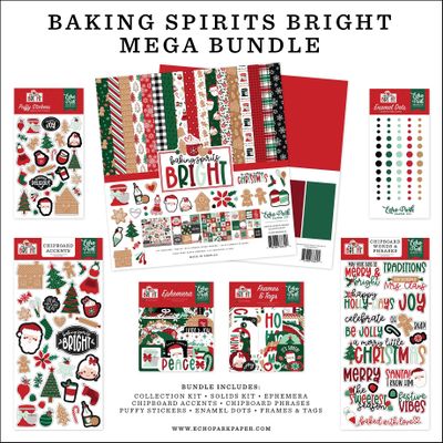 Echo Park Baking Spirits Bright Collection Mega Bundle Kit