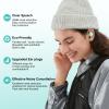 2 Noise Cancelling Ear Plugs, Beinkap Sleeping Earplugs with 12 Silicone Soft Reusable Ear Tips for Social Gatherings, Work, Sleeping, Concerts, Parenting, Conversation, 28 dB Noise Reduction view 2