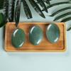 Erliway Natural Green Aventurine Palm Stone Crystal, 2"-2.3" Large Healing Pocket Worry Stone, Polished Crystals and Healing Stones for Anxiety Stress Relief Therapy view 2
