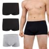 IRISMORII Mens Incontinence Underwear Washable Leak and Odor Protection 60ml Absorbency Covered Waistband Boxer Briefs 3 Pack (Black-Black-Gray, 2XL) view 1