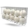10 XL Wool Dryer Balls Laundry Reusable from New Zealand Wool & Magnetic Dryer Ball Holder - Laundry Wool Dryer Balls Storage Containers: Easy Install Without Tools, Magnetic Basket for Dryer Balls view 1