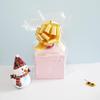 12Pcs Gold Bows for Gift Wrapping,6 Inches Gift Bow,for Gift Basket,Christmas Decorations,Valentines Day, Birthday, Anniversary,Wedding,Florist Packaging (Gold) view 3