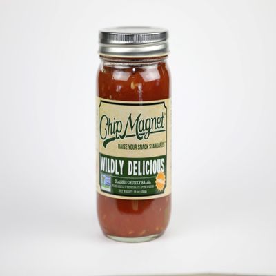 Chip Magnet Salsa - Wildly Delicious - Classic Chunky Salsa - Medium - Case Of 6-16 Oz Jars