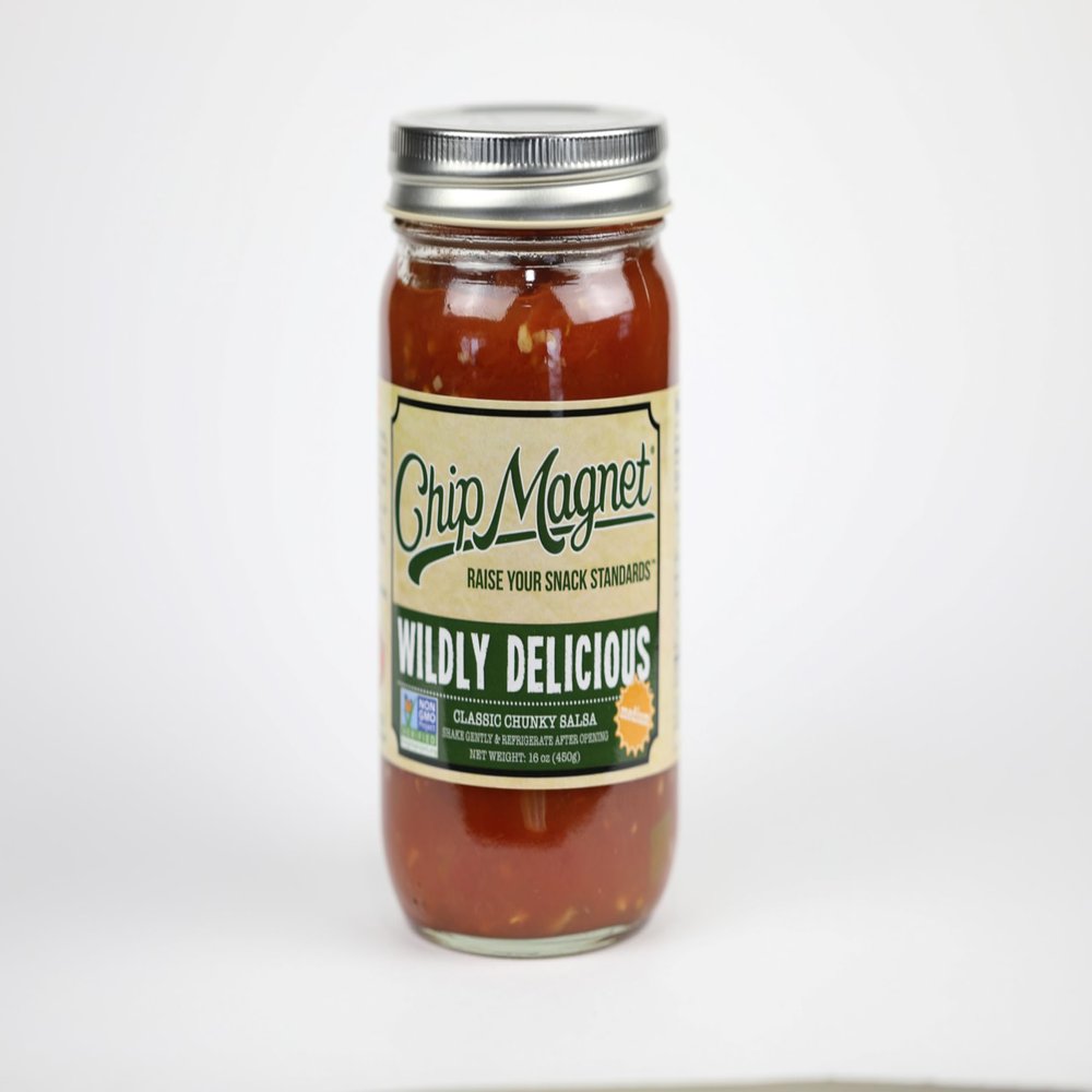 Chip Magnet Salsa - Wildly Delicious - Classic Chunky Salsa - Medium - Case Of 6-16 Oz Jars