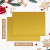 BOUBONI 100 Sheets Christmas Tissue Paper Bulk 20 x 14.5 inches Gift Wrapping Paper for Flower Artworks Crafts Holiday Party Decoration (Gold) view 2