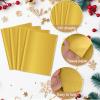 BOUBONI 100 Sheets Christmas Tissue Paper Bulk 20 x 14.5 inches Gift Wrapping Paper for Flower Artworks Crafts Holiday Party Decoration (Gold) view 3