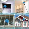 12 Ft Duster, Cobweb Duster with Extension Pole, Medium Stiff Bristles Cobweb Duster Head & 12-Feet Stainless Steel Pole Ceiling Fan Duster with Universal Joint for Outdoor Indoor Cleaning view 4