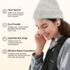 2 Noise Cancelling Ear Plugs, Beinkap Sleeping Earplugs with 12 Silicone Soft Reusable Ear Tips for Social Gatherings, Work, Sleeping, Concerts, Parenting, Conversation, 28 dB Noise Reduction view 2