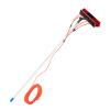 24.3 FT Water Fed Pole Kit, Solar Panel and Window Cleaning Brush Kit Adjustable Cleaning Brush Tool with 180 Rotating BrushHead for High Windows Cleaning Solar Photovoltaic Panel Cleaning view 1