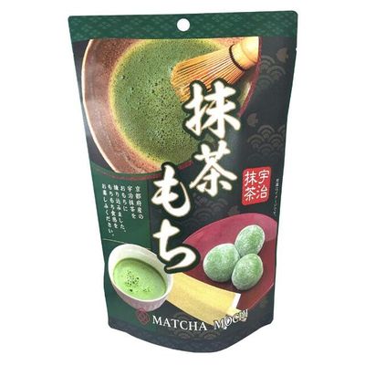 Japanese Mochi Matcha Flavor Premium Traditional Japanese Rice Cakes 130g Soft Chewy Wagashi Food Sweets Estala