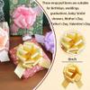 12 Pcs Christmas Pull Bows,6 Inches Gift Bows with Ribbon Mixed Color Bows Gift Wrap Bows for Wedding,Gift Basket, Valentines Day, Birthday, Anniversary, Florist Packaging (12color-1) view 2
