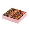 Bateel Pastel Petal Gift Set  Small Assorted Dates | Luxury Collection of Plain & Filled Organic Dates | Elegant Pink Gift Box