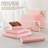Bateel Pastel Petal Gift Set  Small Assorted Dates | Luxury Collection of Plain & Filled Organic Dates | Elegant Pink Gift Box view 3
