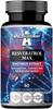 APOLLO'S HEGEMONY Resveratrol Max - 500 mg per Capsule - 60 Vegan Capsules - High Purity 98% Extract - Supports Circulatory Health - Natural Antioxidant - Dietary Supplement view 1