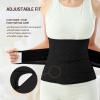 Allaugh Postpartum Belly Band for Women: Abdominal Binder Post Surgery, C Section Waist Trainer, Adjustable Support for After Birth Back Pain & Weak Core, Breathable Belly Wrap, Easy Put On Take Off view 3
