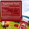 Well&Whole Grass Fed Beef Liver Gummies, Dessicated Beef Liver Supplement for Energy, Immunity, and Full Wellness - Non GMO, Gluten Free, 60 Counts view 2
