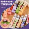 5PCS Fruit Oral Breath Spray, Natural Breath Freshener Spray, Portable Dry Mouth Spray for Bad Breath, Refreshing Cool Fresh Mint Oral Odor Care Spray Bad Breath Treatment for Adults view 3