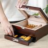 Bald Eagle Cigar Humidor Box and Travel Humidor with Humidifier Hygrometer, Waterproof | Crushproof | Airtight view 2