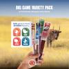 Jerky Dynasty Big Game 15-Piece Jerky Variety Pack - Assorted Meat Snack Box with Beef Jerky, Buffalo, Elk, Wild Boar, & More - Unique Present for Men or for Snack view 2