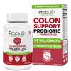 Probulin Colon Support Probiotic Supplement, Daily Gut, Digestive, and Immune Health Probiotics Capsules for Men and Women, 20 Billion CFU, Vegan, 60 Count Bottle view 1