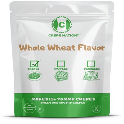 Whole Wheat Flavor Crepe Mix 2Lbs