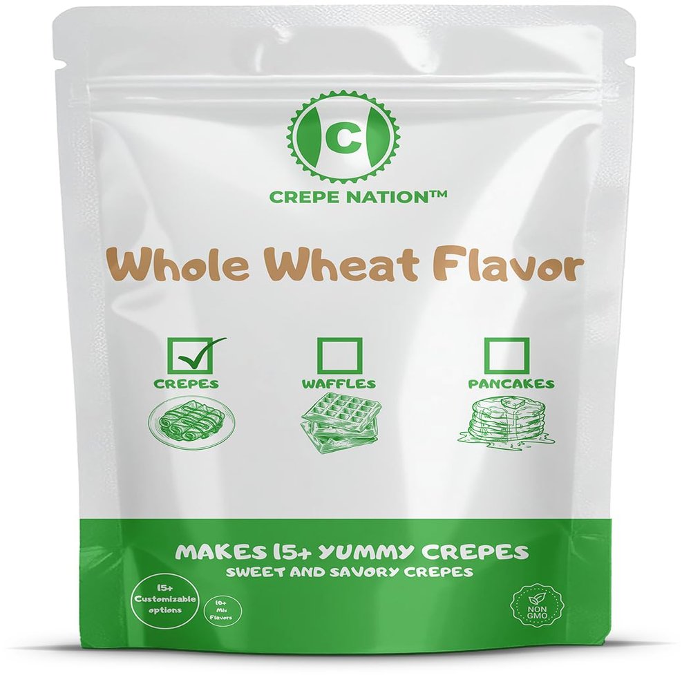 Whole Wheat Flavor Crepe Mix 2Lbs