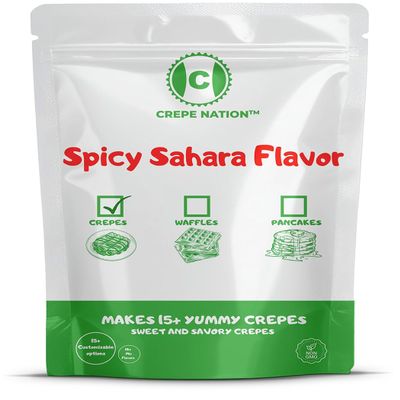Mix Pancake Spicy Sahara Flavor Crepe Mix, 1 lbs