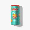 Alani JUICY PEACH Sugar Free, Low Calorie Energy Drinks, 12 oz (6 pack) view 2