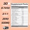 EFX Sports Aminozorb Elite 21 | PH-Correct, Full Spectrum Aminos + Glutamine | Essential & Non Essential Aminos | Zero Sugars | 30 Servings (Sour Peach) view 2