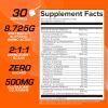 EFX Sports Aminozorb Elite 21 | PH-Correct, Full Spectrum Aminos + Glutamine | Essential & Non Essential Aminos | Zero Sugars | 30 Servings (Orange Splash) view 2