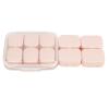 10PCS PP Portable Daily Medicine Container with Storage Box - Reliable and Lightweight Solution for Vitamins, Capsules, and Supplements (Pink) view 1
