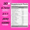 EFX Sports Aminozorb Elite 21 | PH-Correct, Full Spectrum Aminos + Glutamine | Essential & Non Essential Aminos | Zero Sugars | 30 Servings (Pink Bubblegum) view 2
