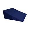 AMiNA Bed Wedge Pillow 10 Inch Blue  Foldable Body Wedge Pillow for Sleep Apnea, Acid Reflux and Post Surgery, Incline Support with Washable Cover and Carry Handle for Back and Head Elevation view 1