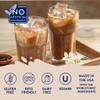 Jordan's Skinny Mixes Sugar Free Coffee Syrup, Vanilla Bean Coffee Flavoring Syrup, Naturally Sweetened Zero Calorie Drink Mix, Lattes, Baking, Protein Shake, Cocktail, Dairy & Gluten Free, 12.7 Fl Oz view 4