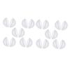 10 Pairs Metatarsal Arch Pad Shoe Insoles Arch Boosters Adhesive Arch Pads Silicone Arch Support Gel Arch Support Inserts Gel Arch Inserts Durable High Sleeve Arched Miss/40 view 1