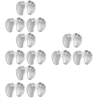 12 Pairs Forefoot Slipper Pad High Heel Liner Insert High Heel Sandals Toe Protectors High Heel Insoles Metatarsal Cushion Silicone Pads Insole Pads Soft Shoe Gel Foot Stickers/125