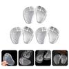 12 Pairs Forefoot Slipper Pad High Heel Liner Insert High Heel Sandals Toe Protectors High Heel Insoles Metatarsal Cushion Silicone Pads Insole Pads Soft Shoe Gel Foot Stickers/125 view 3